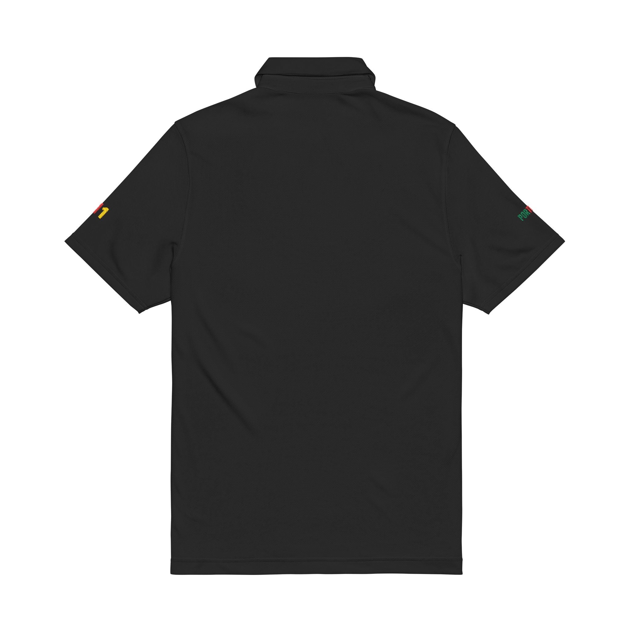WORLD PEACE: PORTUGAL — ONE VISION POLO (BLACK)
