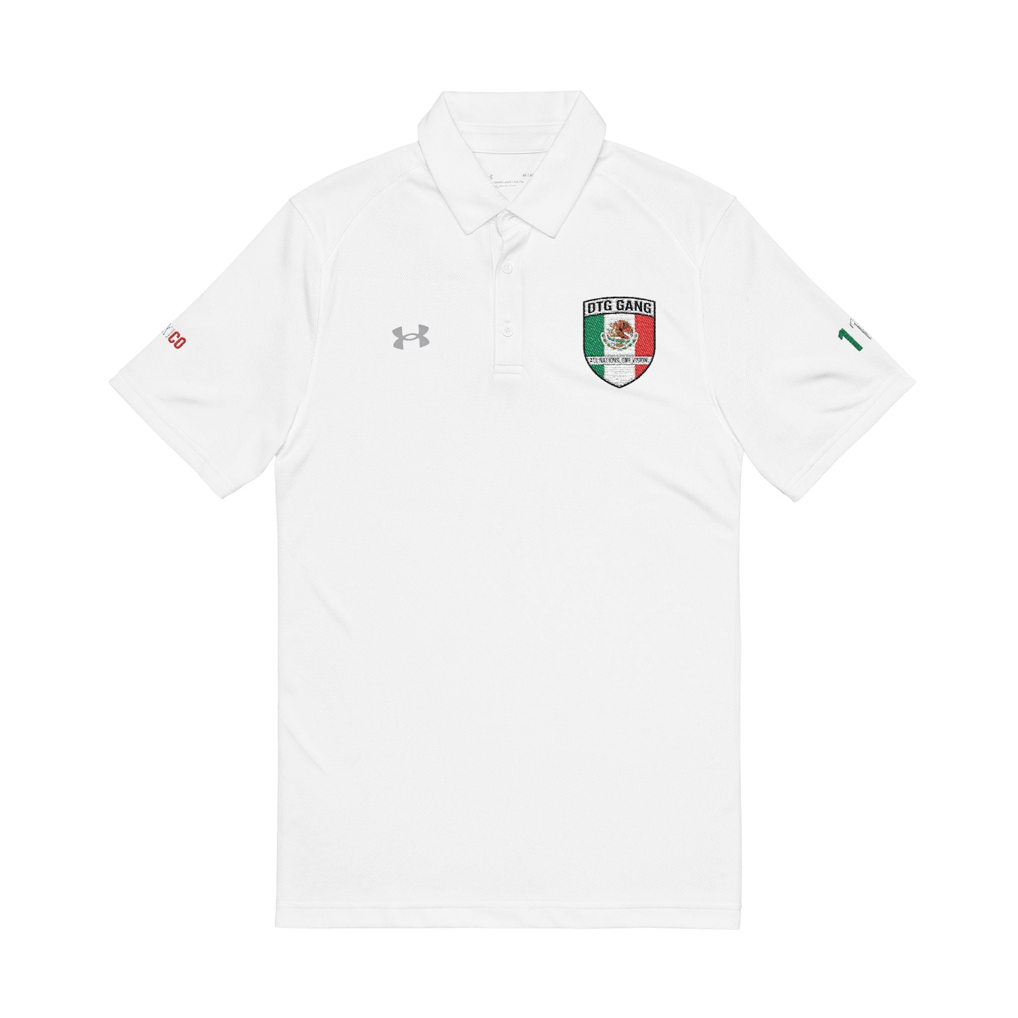 WORLD PEACE: MEXICO — ONE VISION POLO (WHITE)