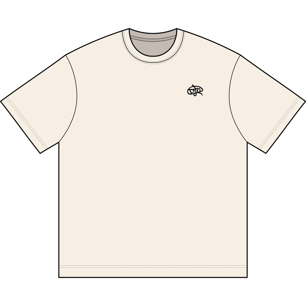 GLY TEE — ( CREAM )
