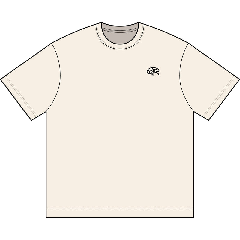 GLY TEE — ( CREAM )