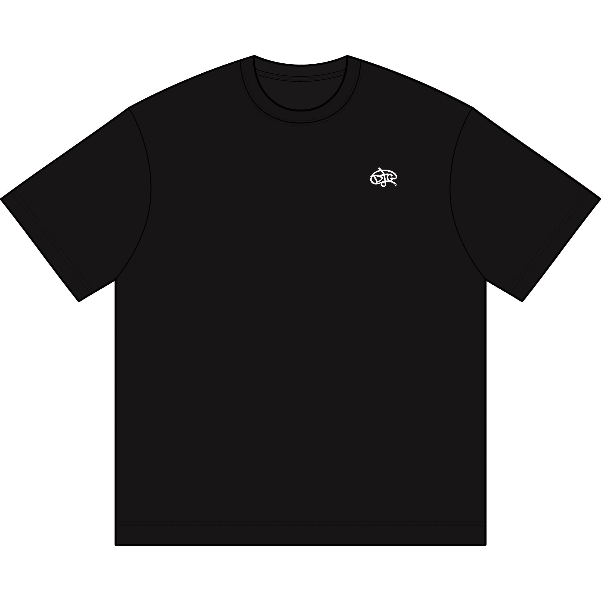 GLY TEE — BLACK