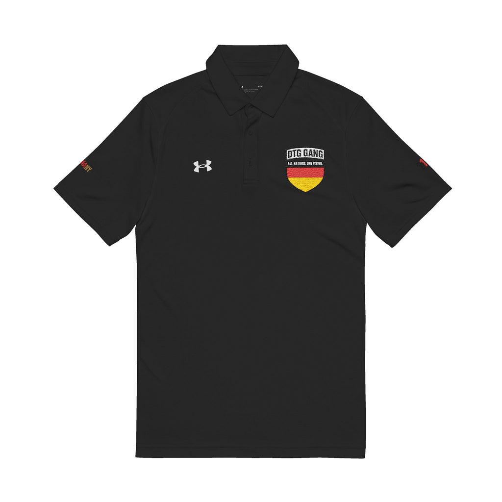 WORLD PEACE: GERMANY — ONE VISION POLO (BLACK)