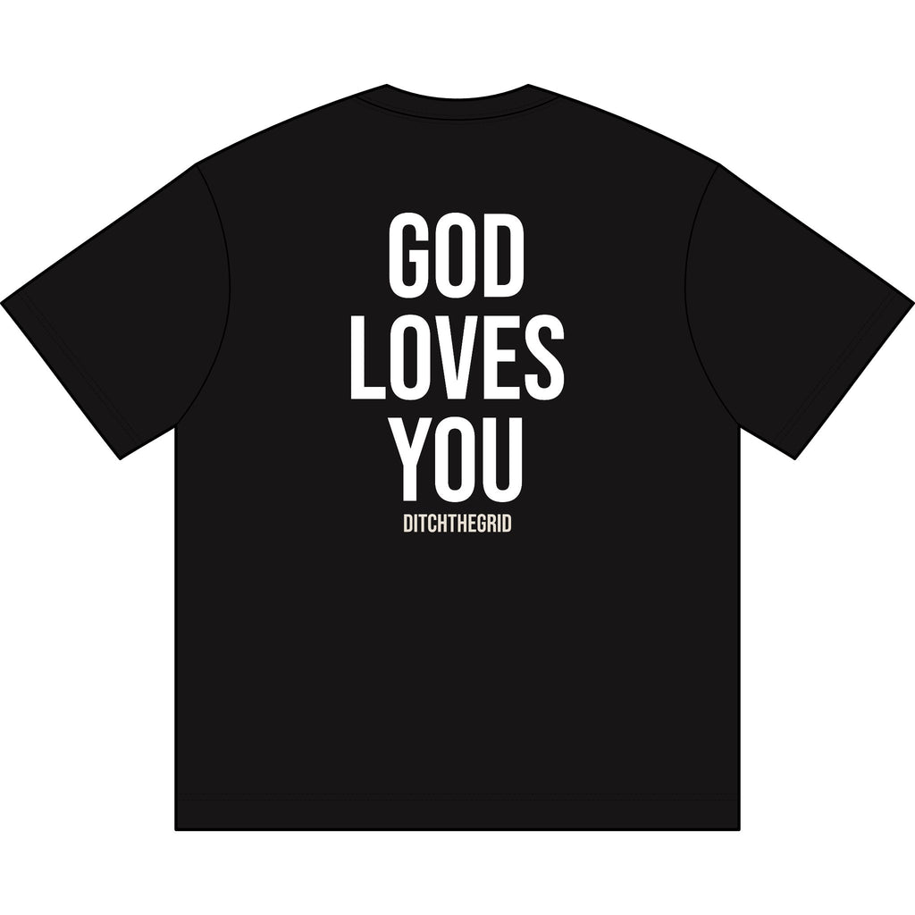 GLY TEE — BLACK