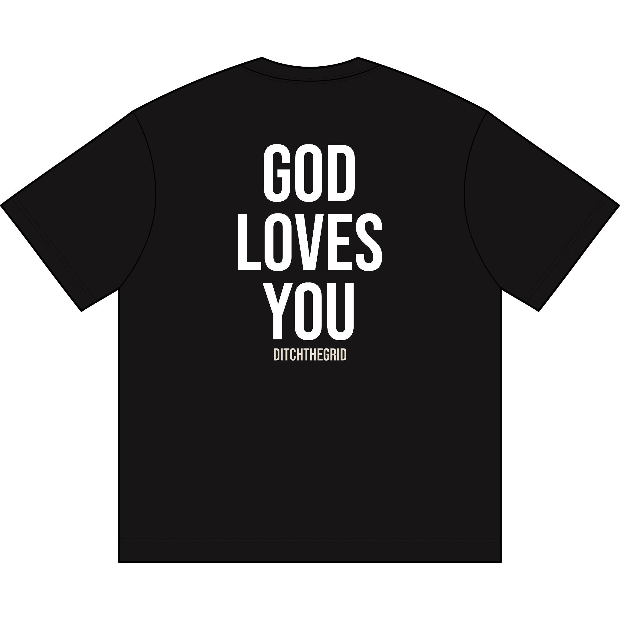 GLY TEE — BLACK