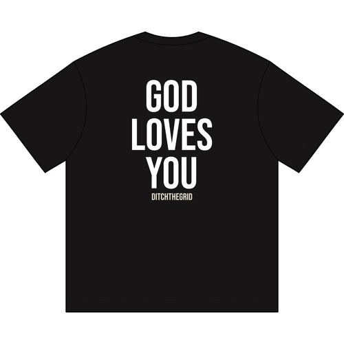 GLY TEE — BLACK