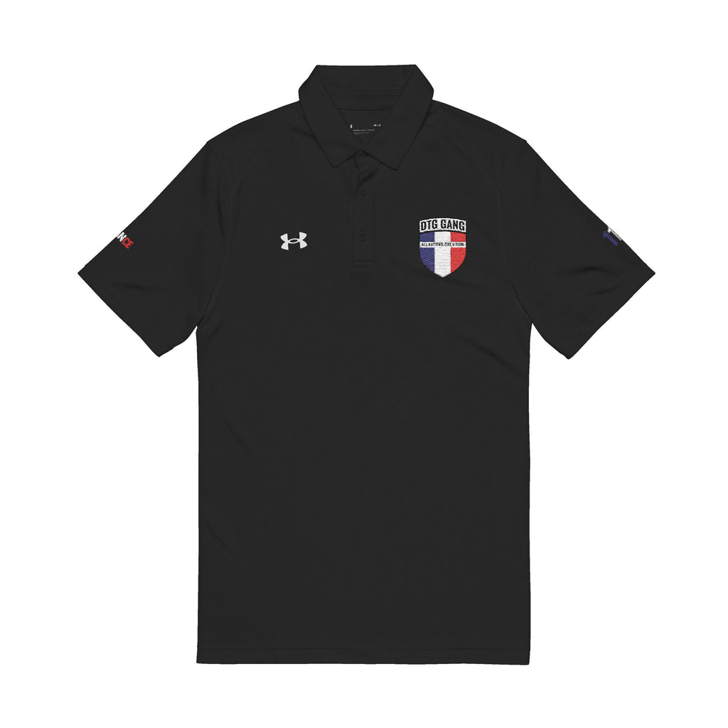 WORLD PEACE: FRANCE — ONE VISION POLO (BLACK)