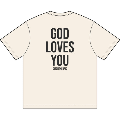 GLY TEE — ( CREAM )