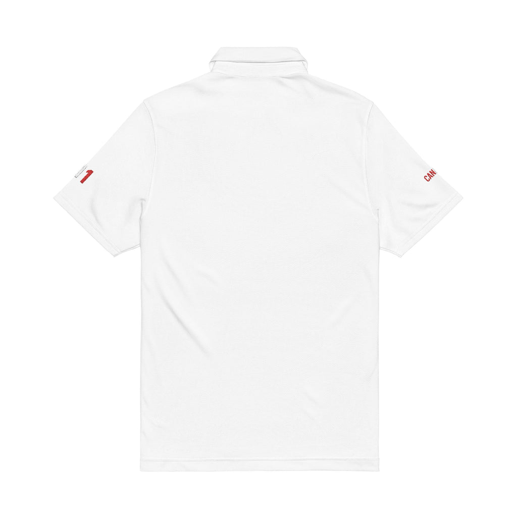 WORLD PEACE: CANADA — ONE VISION POLO (WHITE)