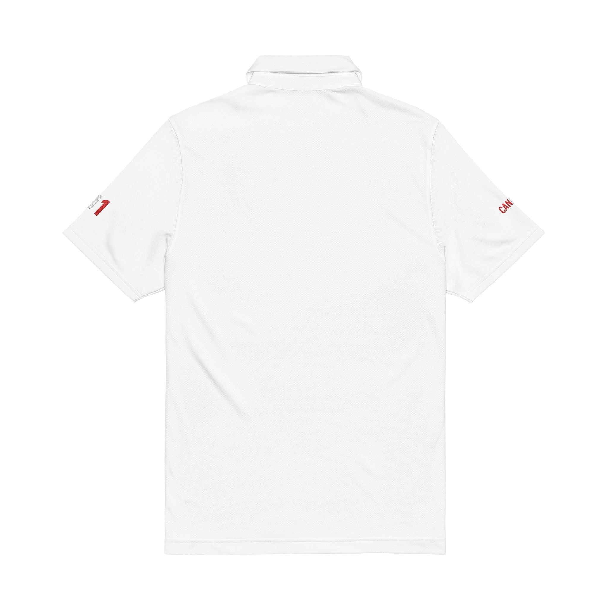 WORLD PEACE: CANADA — ONE VISION POLO (WHITE)