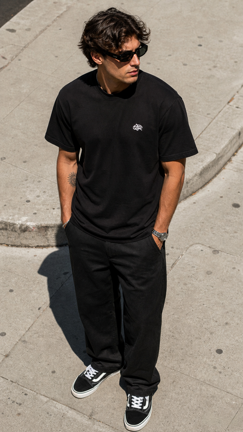 GLY TEE — BLACK